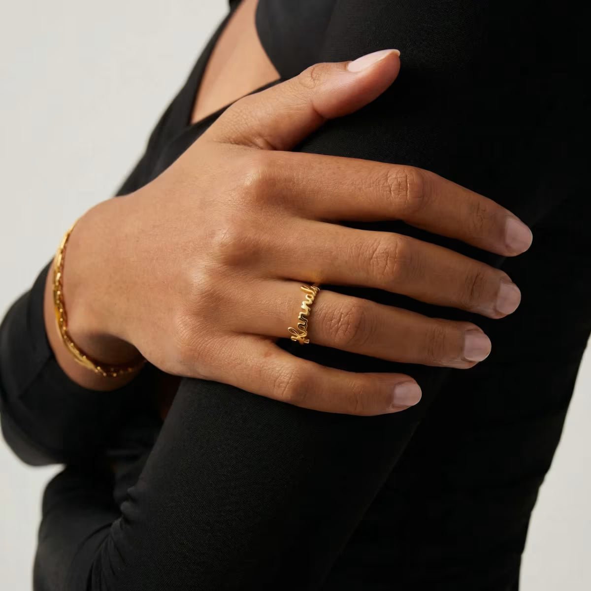 Name Ring UK: How to Choose a Personalised Style - Moonela UK
