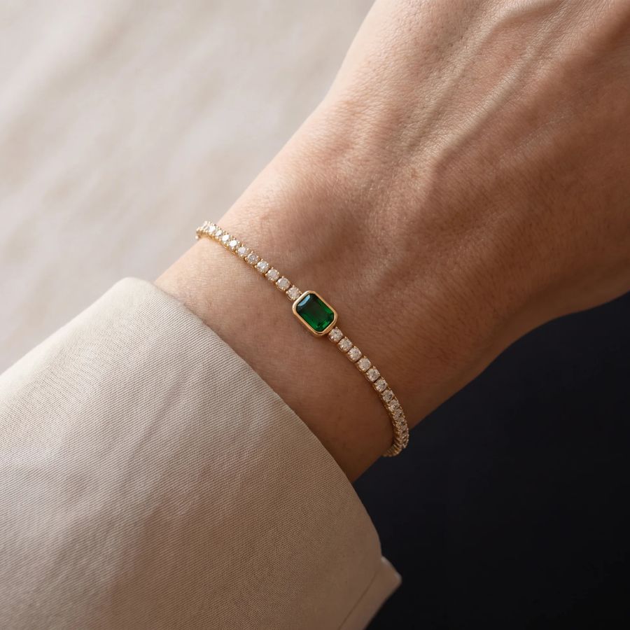 Verde Tennis Bracelet