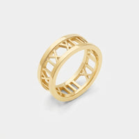 Roman Numeral Ring - Eterna Roma