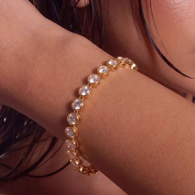Beaded Tennis Bracelet