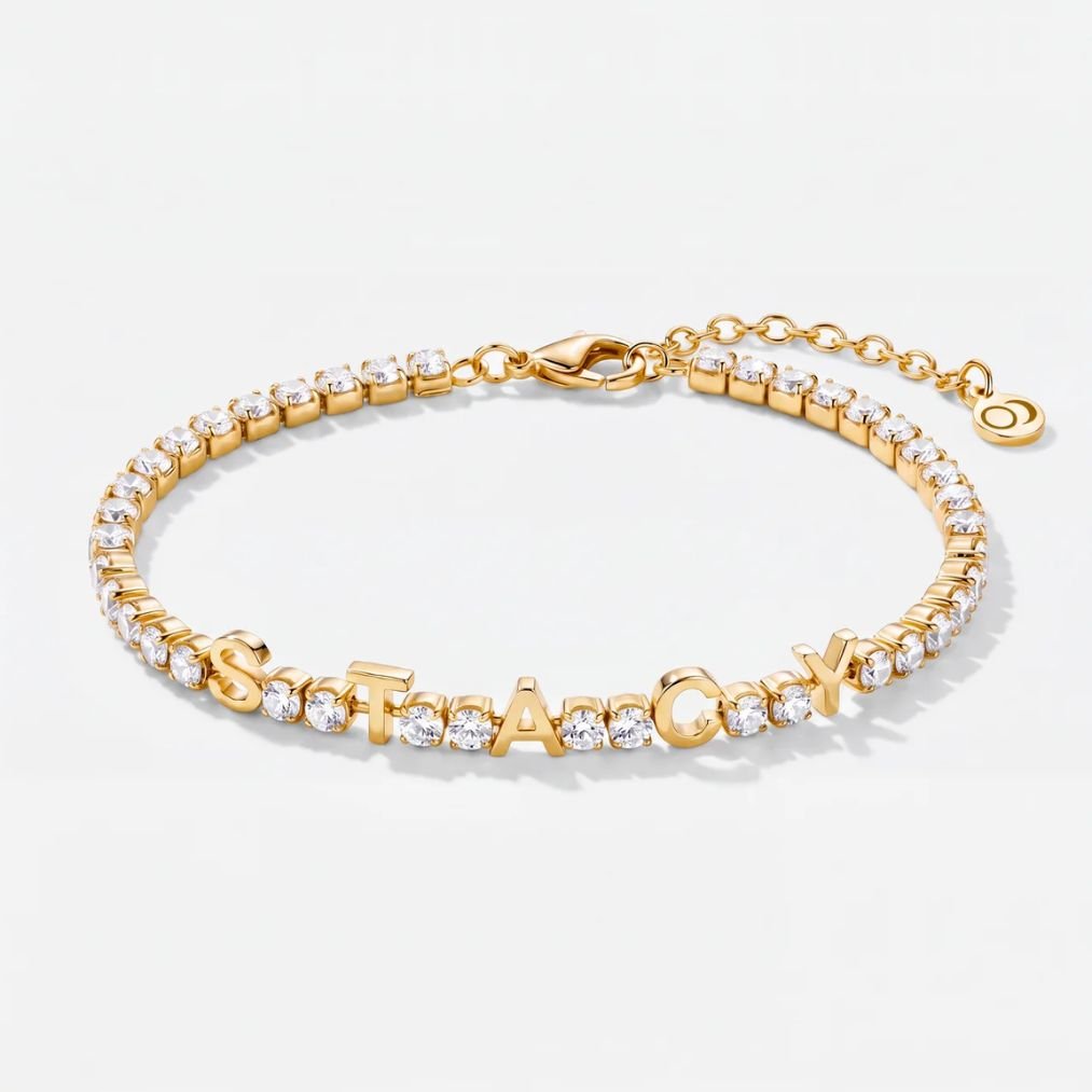 Custom Name Tennis Bracelet