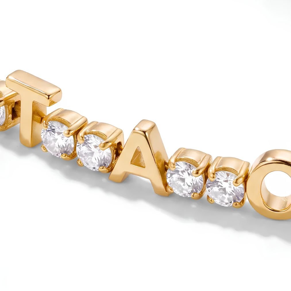 Custom Name Tennis Bracelet