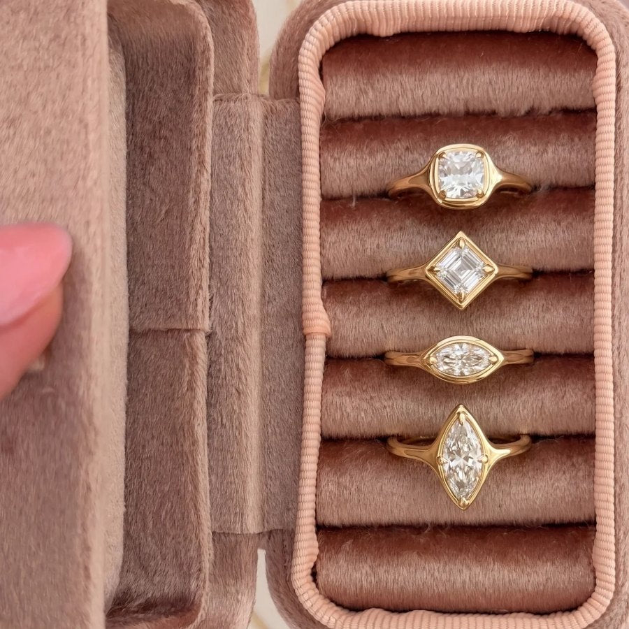 Marquise Crown Ring