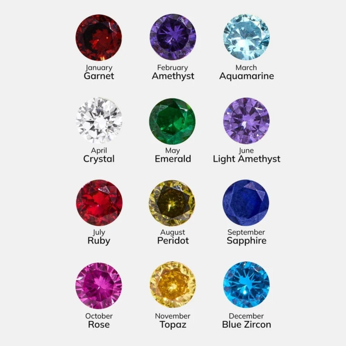 Sideways Cross Custom Birthstone Bracelet | Moonela