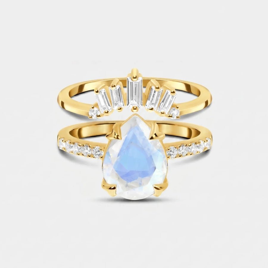 Sovereign Ring & Band in 18K gold or sterling silver